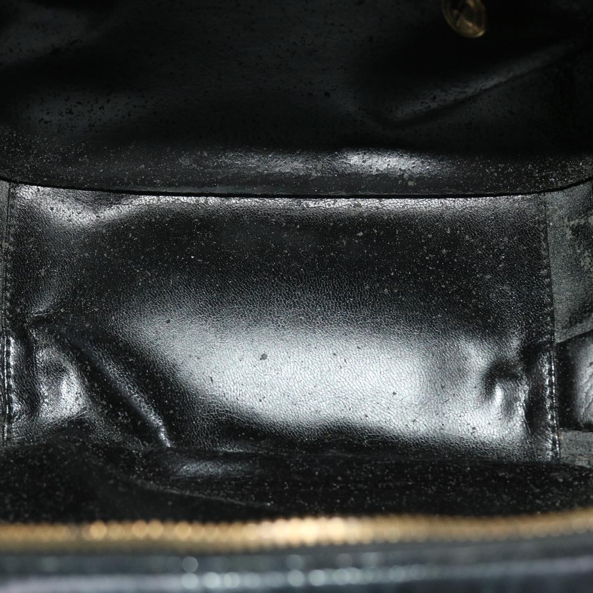 GUCCI Hand Bag Patent leather Black 000-3270-032 bs5406