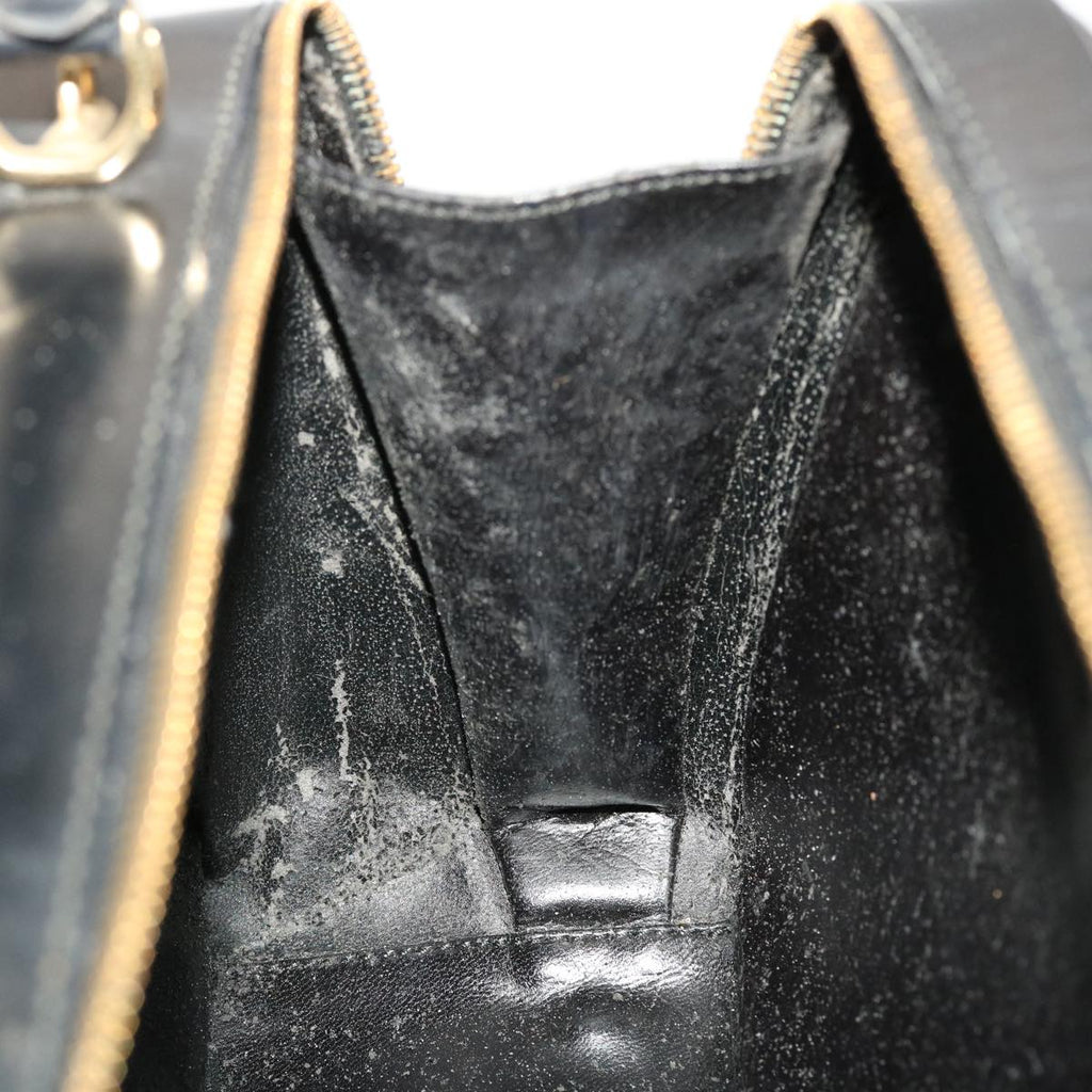 GUCCI Hand Bag Patent leather Black 000-3270-032 bs5406