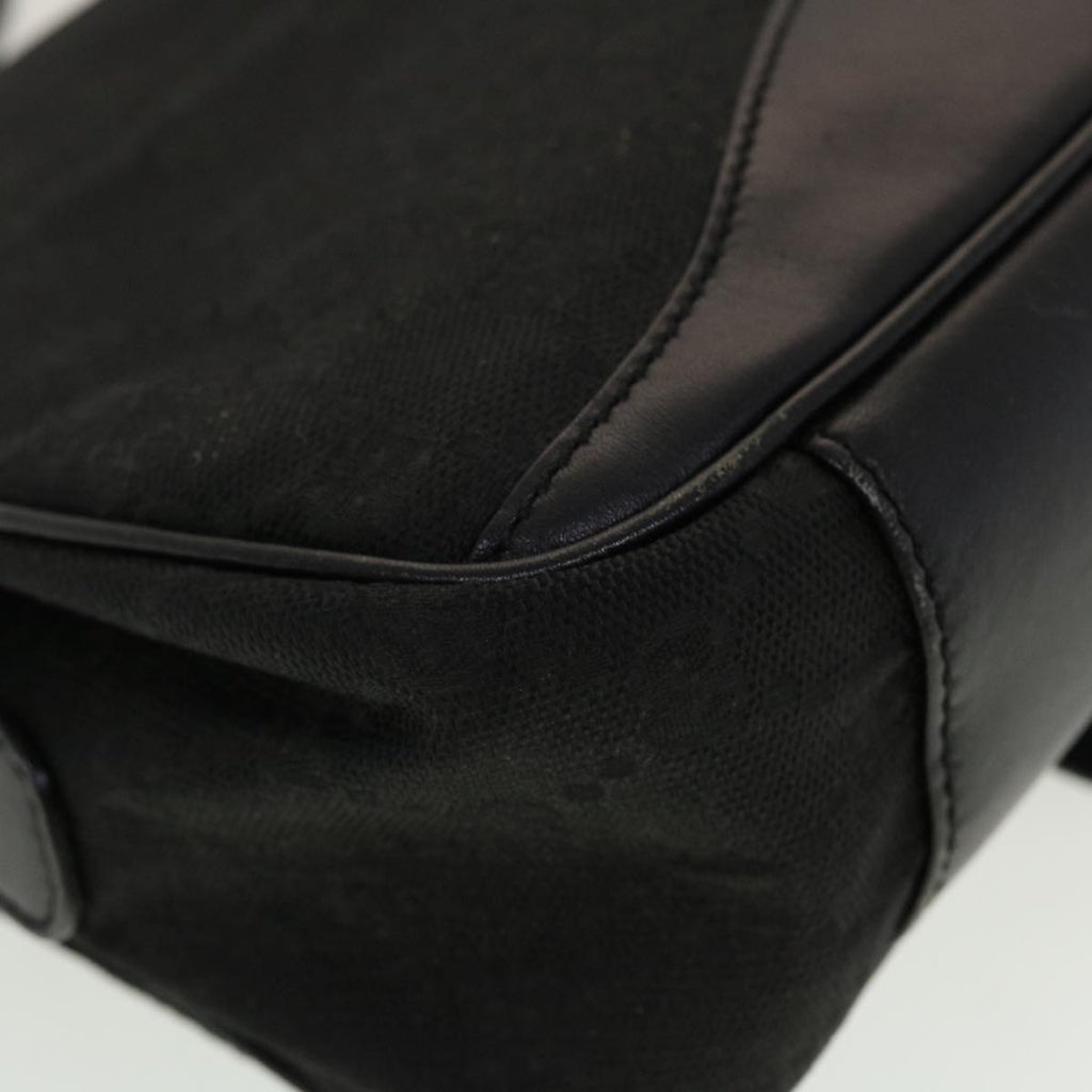GUCCI GG Canvas Shoulder Bag Black bs5469