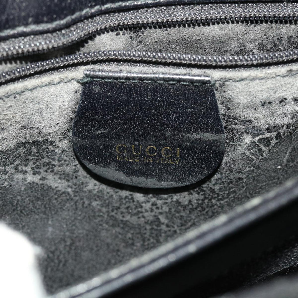 GUCCI GG Canvas Shoulder Bag Black bs5469