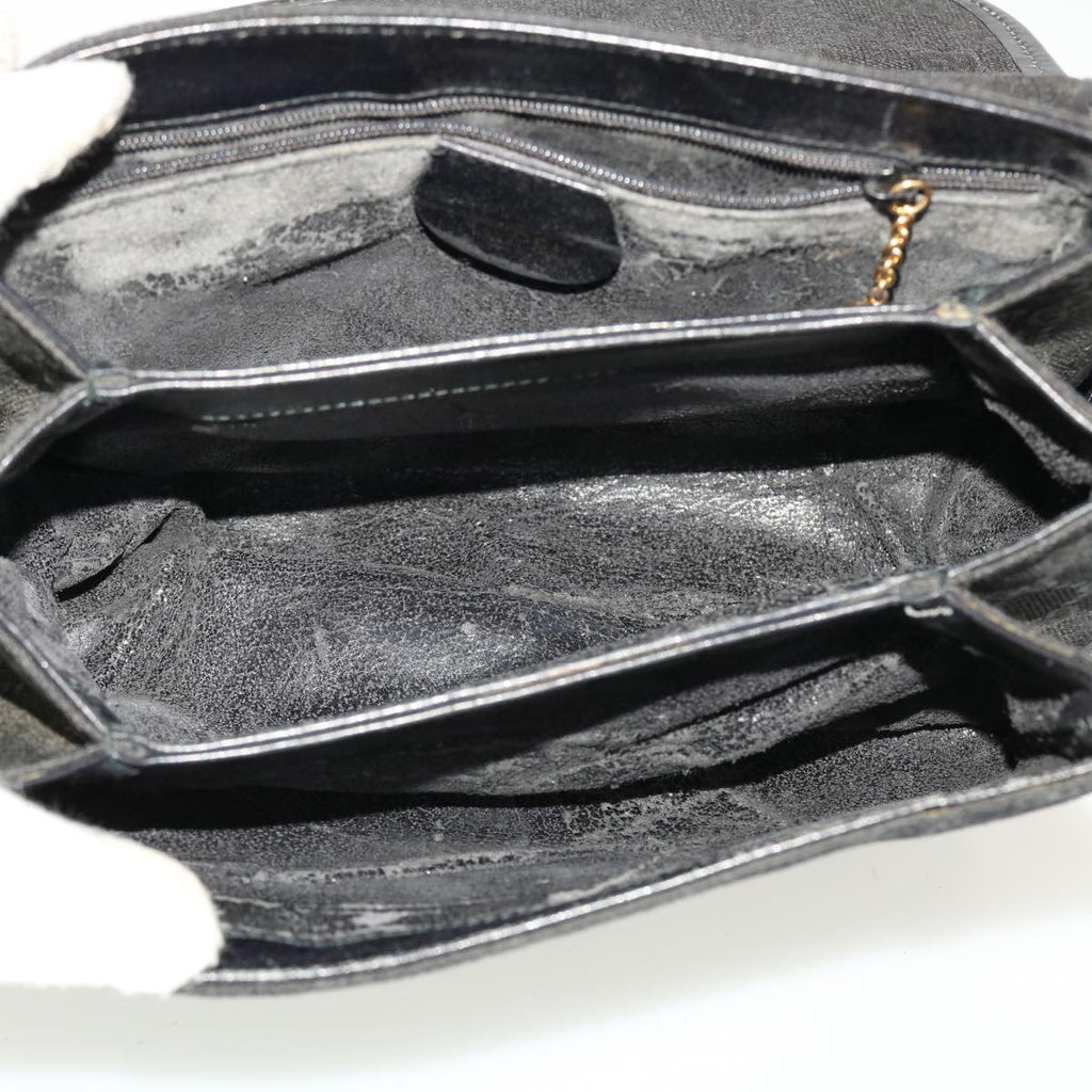 GUCCI GG Canvas Shoulder Bag Black bs5469