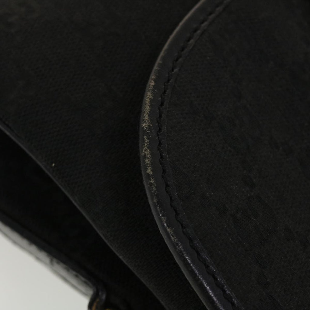 GUCCI GG Canvas Shoulder Bag Black bs5469