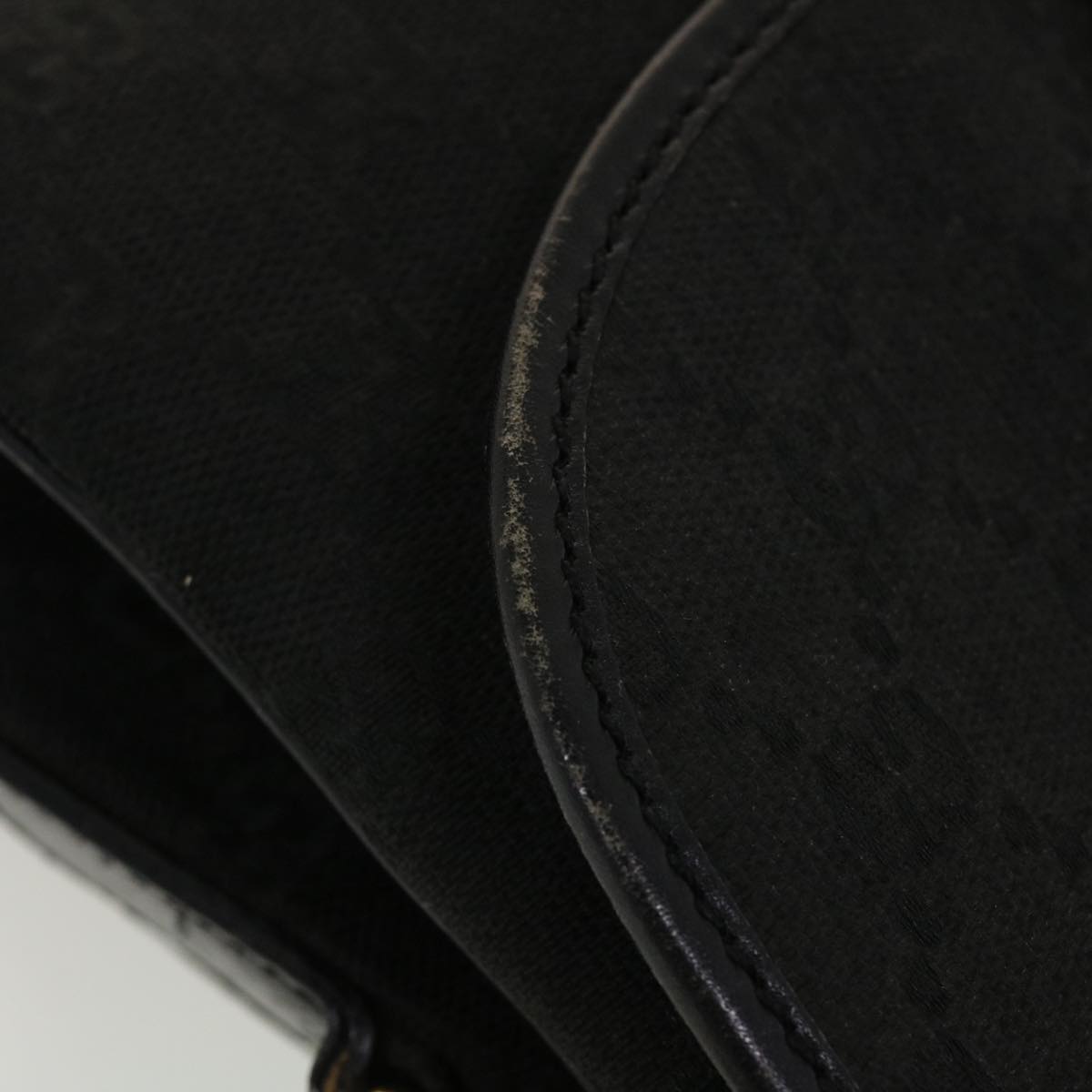 GUCCI GG Canvas Shoulder Bag Black bs5469