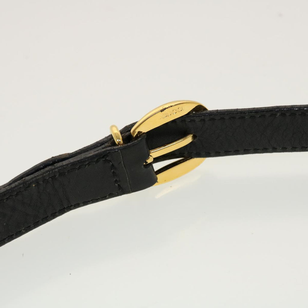GUCCI GG Canvas Shoulder Bag Black bs5469