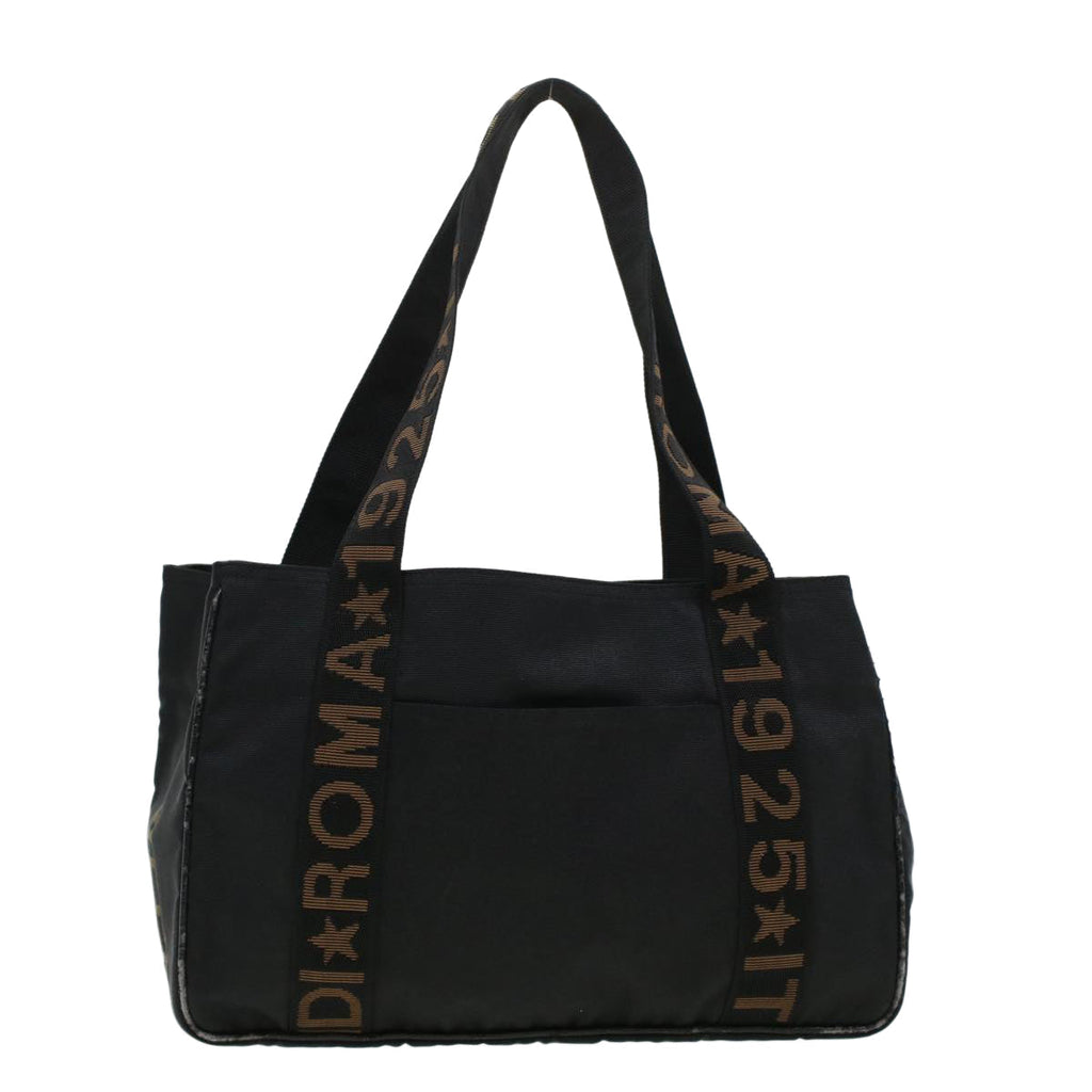 FENDI Tote Bag Nylon Black bs5489