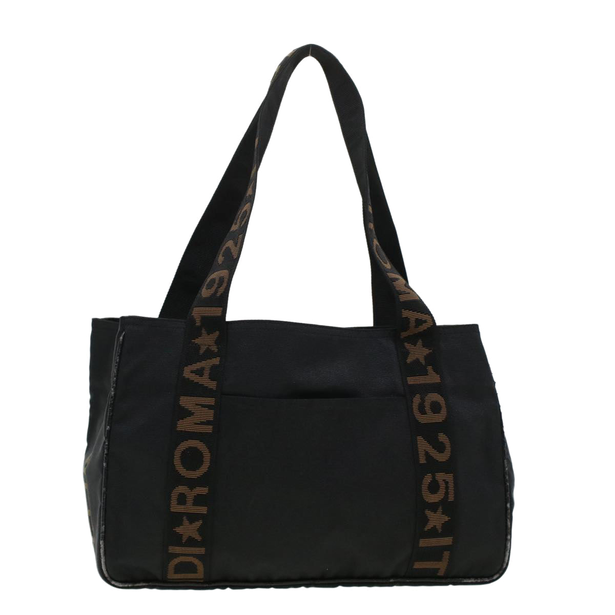 FENDI Tote Bag Nylon Black bs5489
