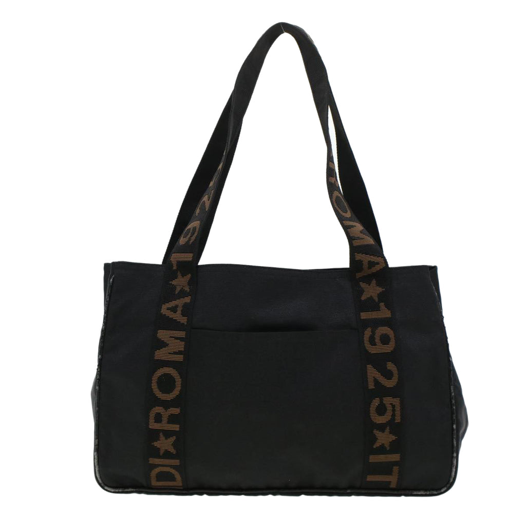 FENDI Tote Bag Nylon Black bs5489