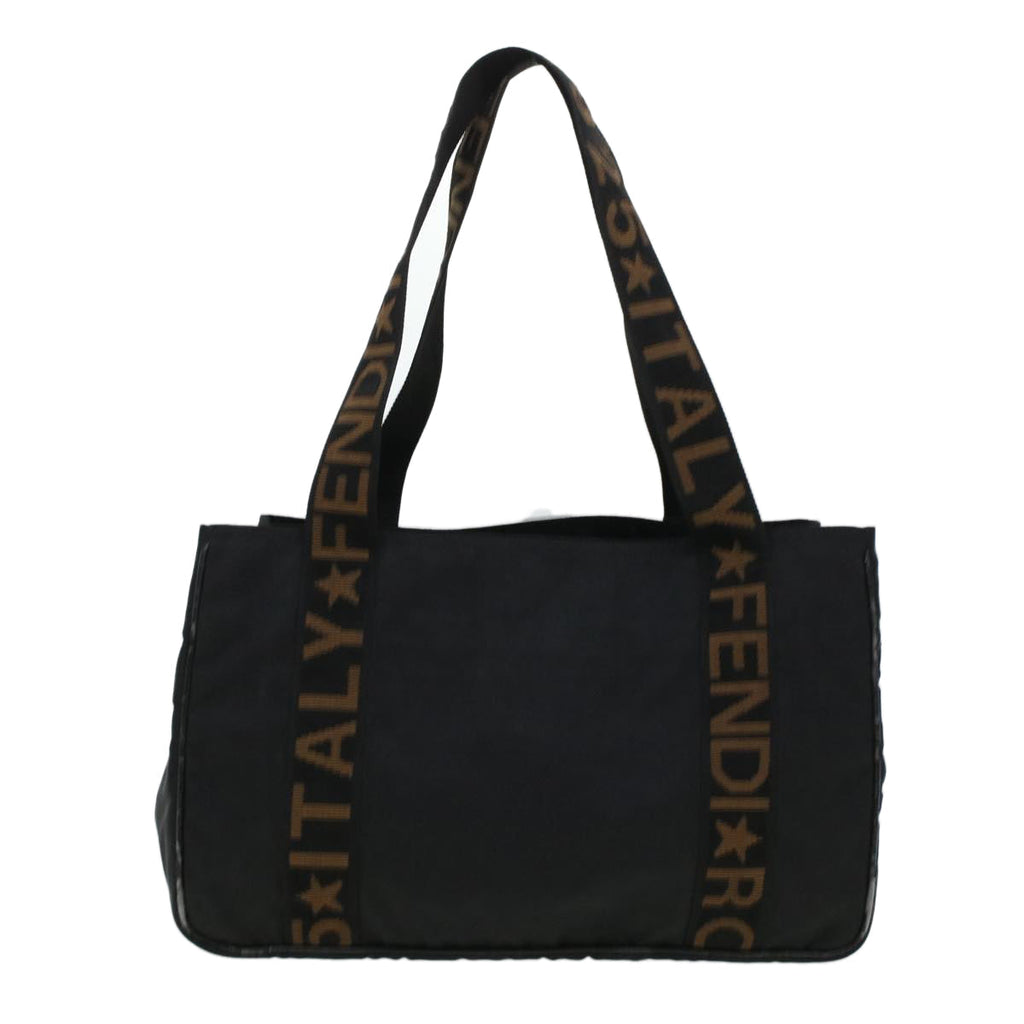 FENDI Tote Bag Nylon Black bs5489