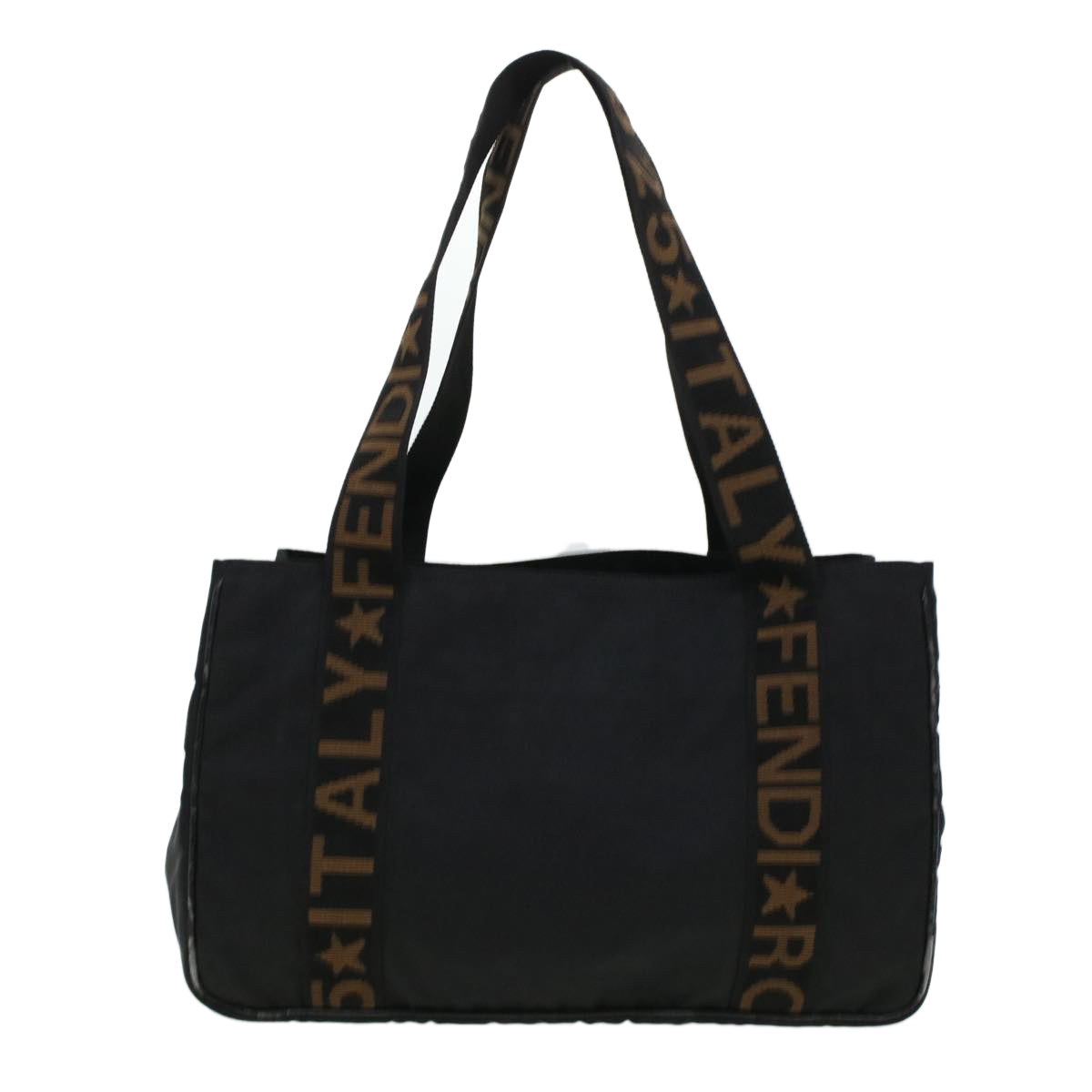 FENDI Tote Bag Nylon Black bs5489