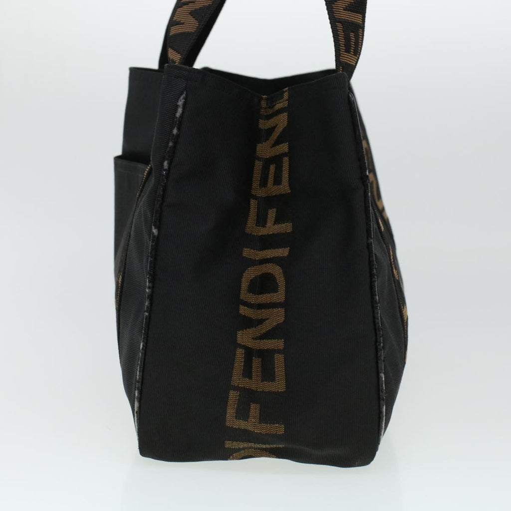FENDI Tote Bag Nylon Black bs5489