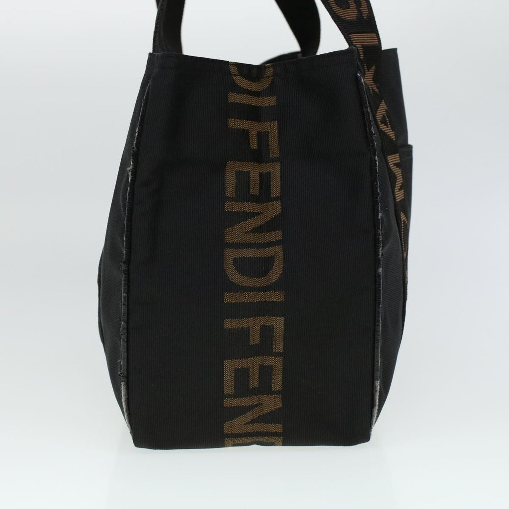 FENDI Tote Bag Nylon Black bs5489