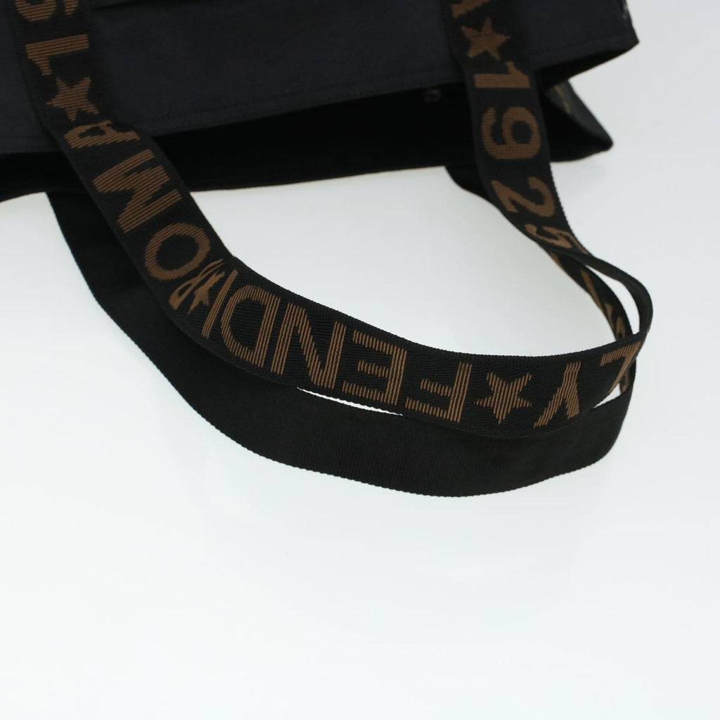 FENDI Tote Bag Nylon Black bs5489