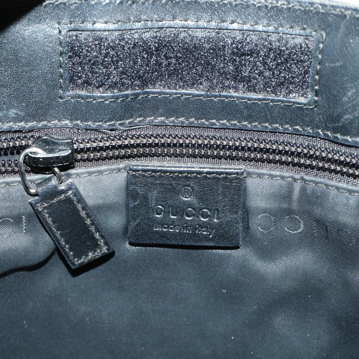 GUCCI Shoulder Bag Nylon Black 01903542123 bs5511