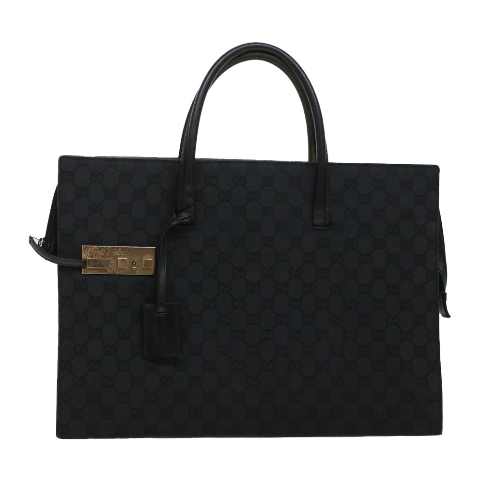 GUCCI GG Canvas Business Bag Black 0153708 bs5512