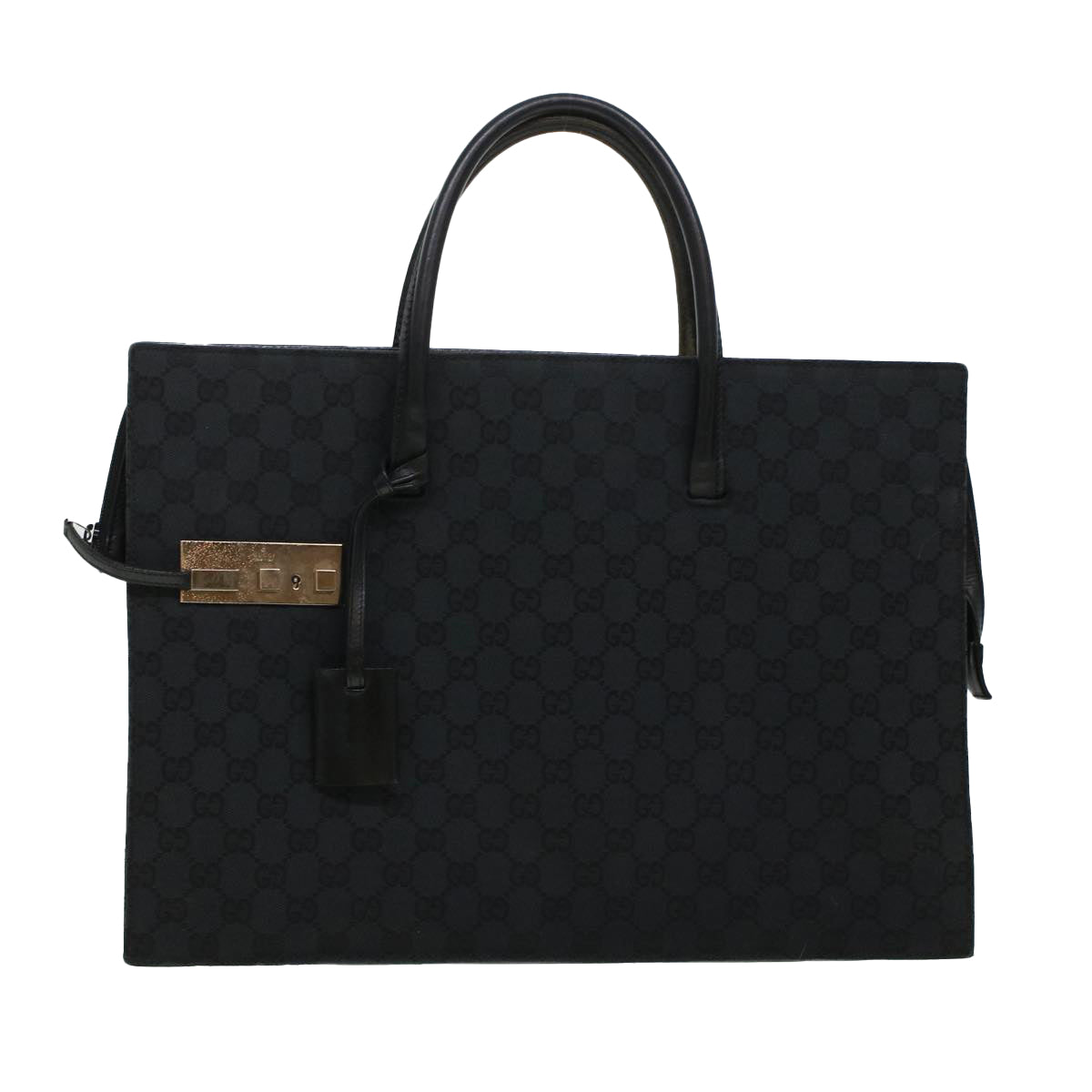 GUCCI GG Canvas Business Bag Black 0153708 bs5512