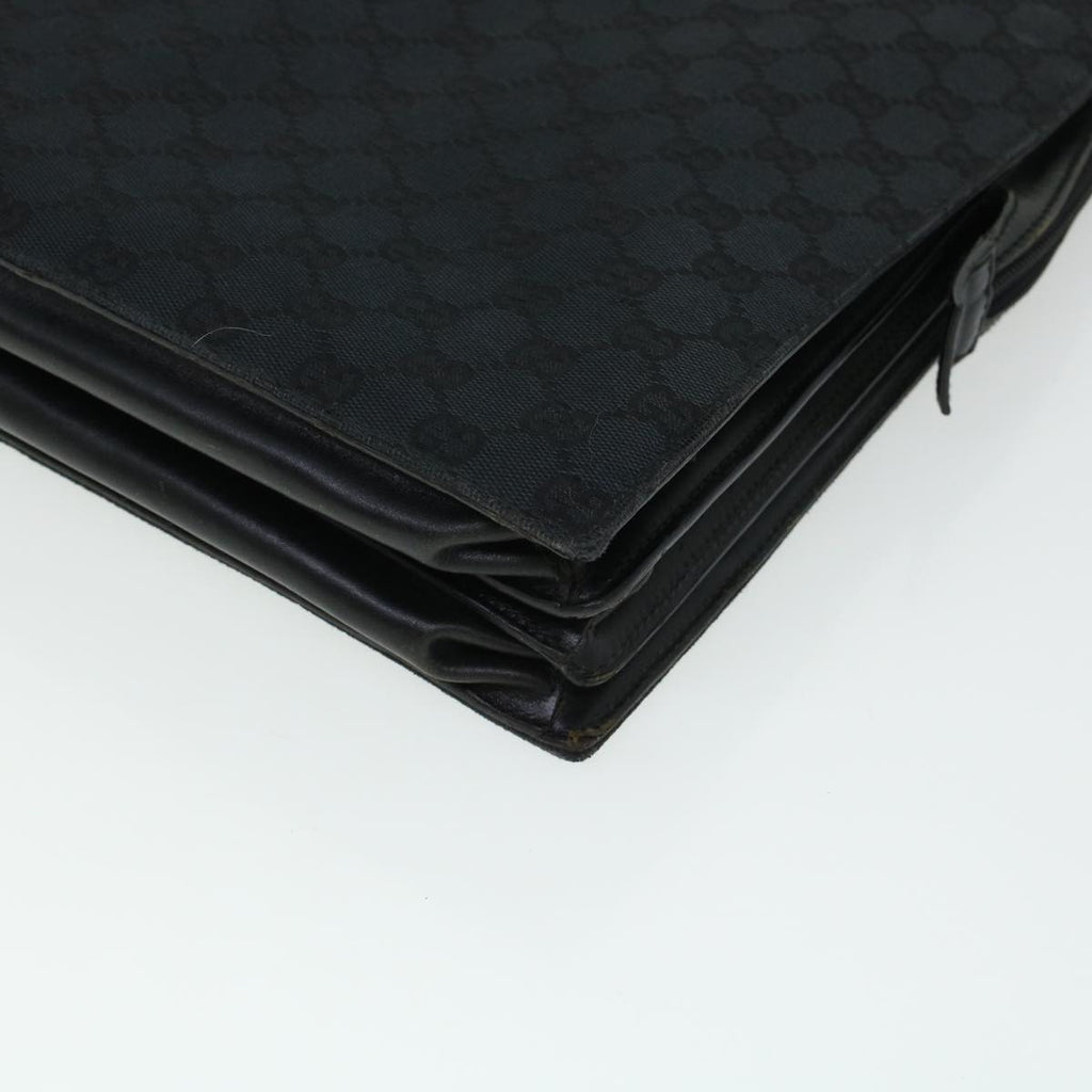 GUCCI GG Canvas Business Bag Black 0153708 bs5512