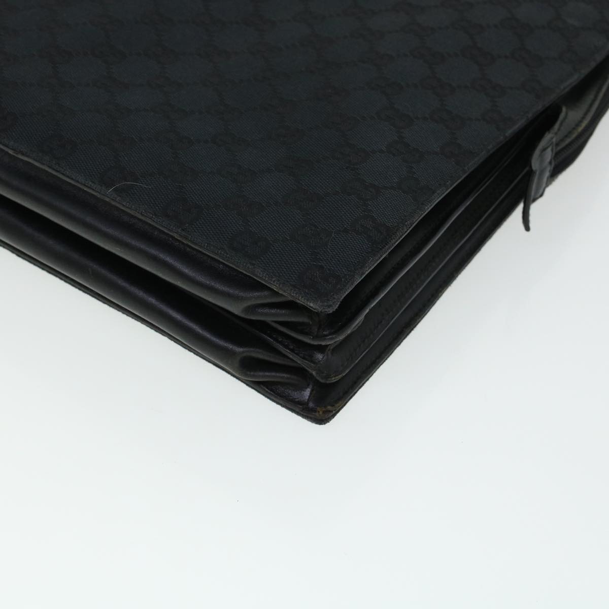 GUCCI GG Canvas Business Bag Black 0153708 bs5512