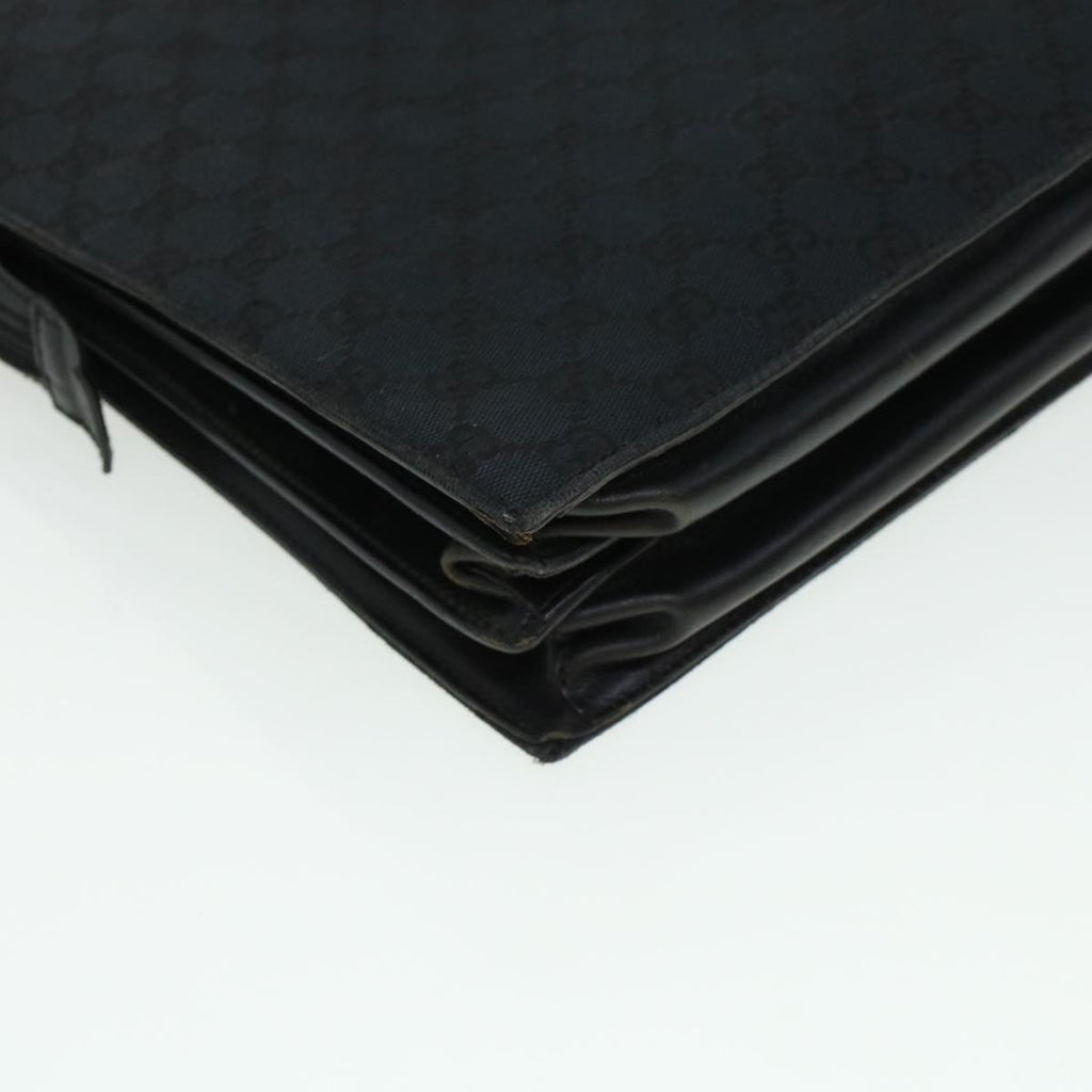 GUCCI GG Canvas Business Bag Black 0153708 bs5512