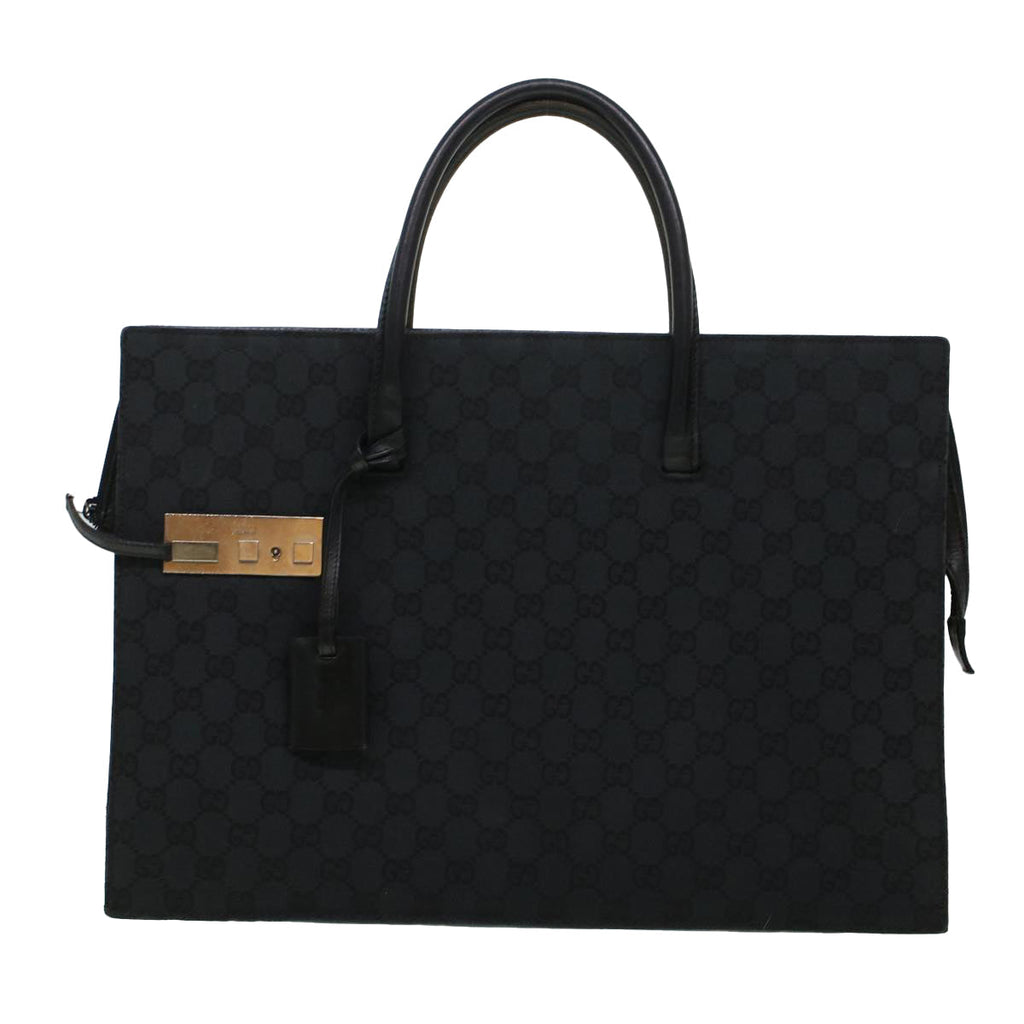 GUCCI GG Canvas Business Bag Black 0153708 bs5512
