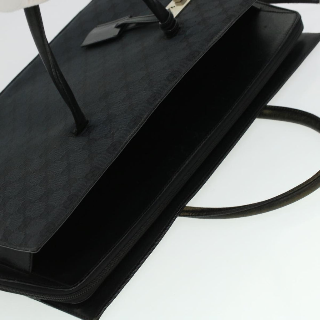 GUCCI GG Canvas Business Bag Black 0153708 bs5512