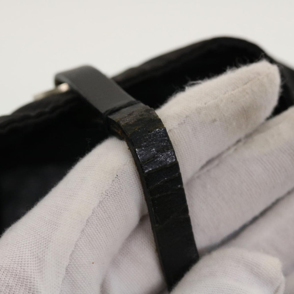 FENDI Zucca Canvas Tote Bag Nylon Black bs5552