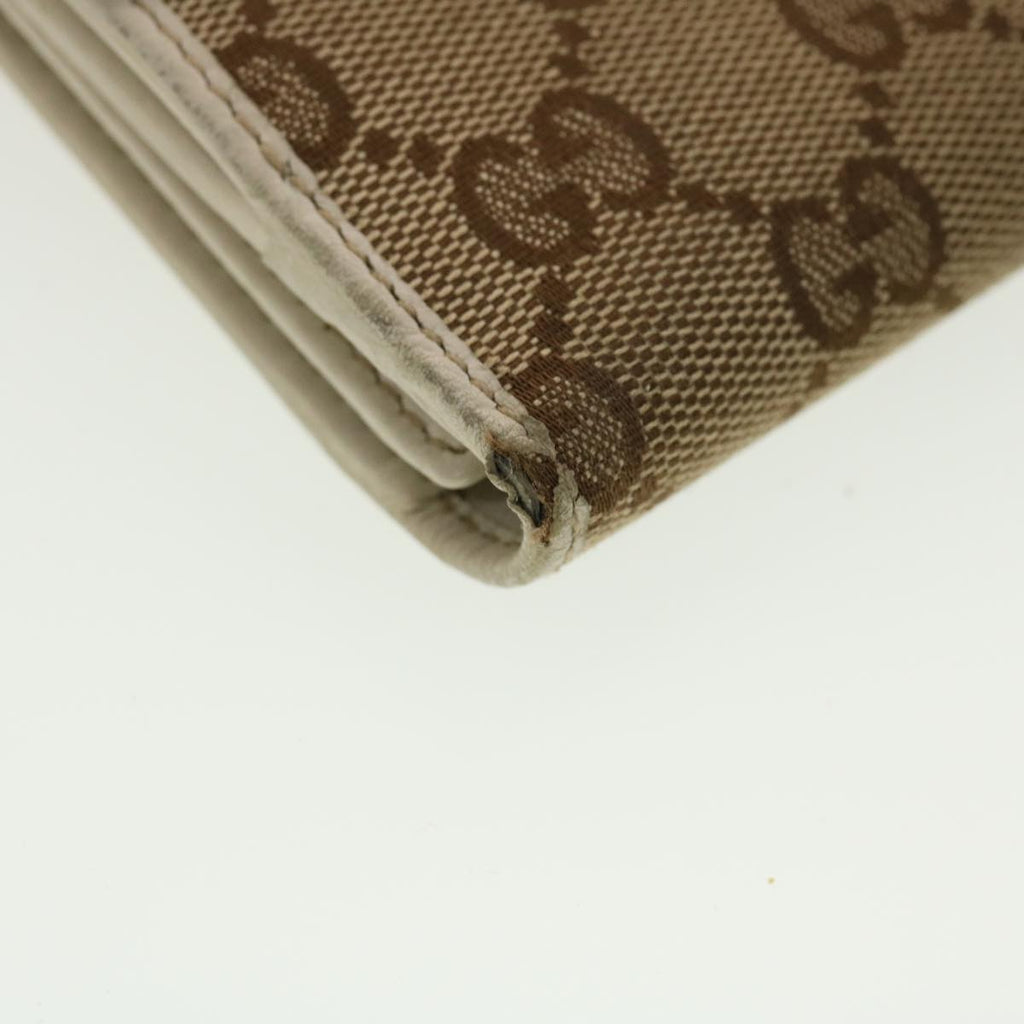 GUCCI GG Canvas Web Sherry Line Pouch Wallet 3Set Beige Red Green bs5568