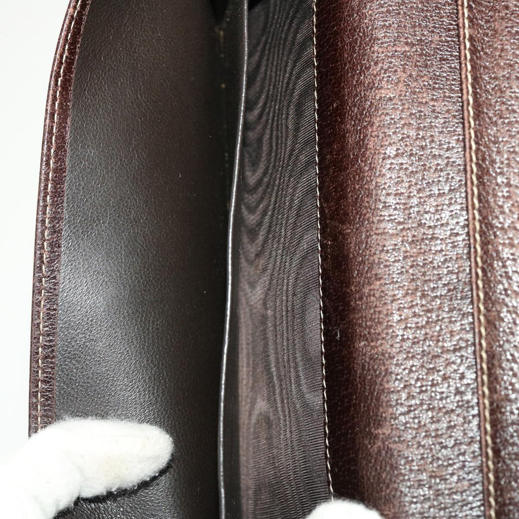 GUCCI GG Canvas Web Sherry Line Pouch Wallet 3Set Beige Red Green bs5568