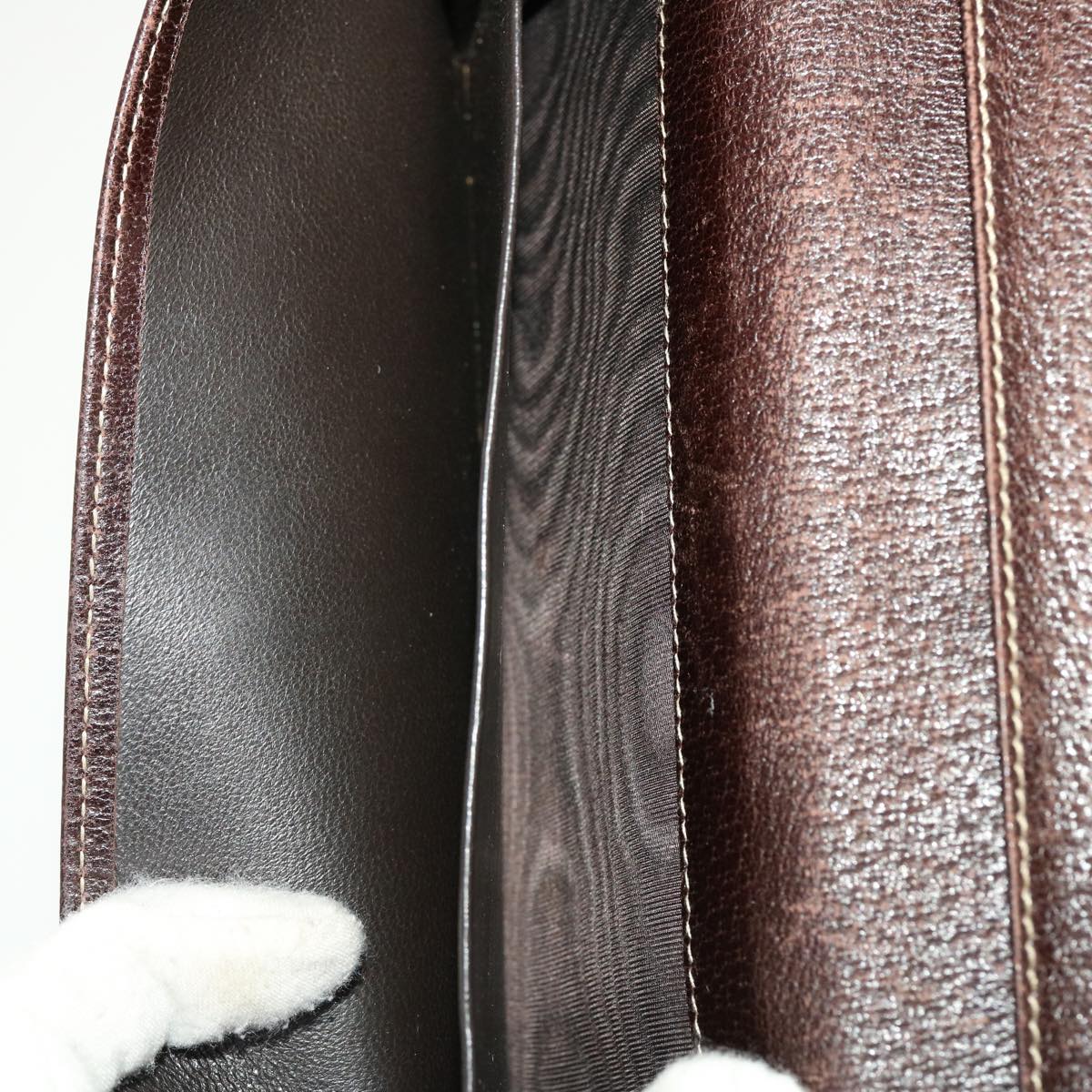GUCCI GG Canvas Web Sherry Line Pouch Wallet 3Set Beige Red Green bs5568