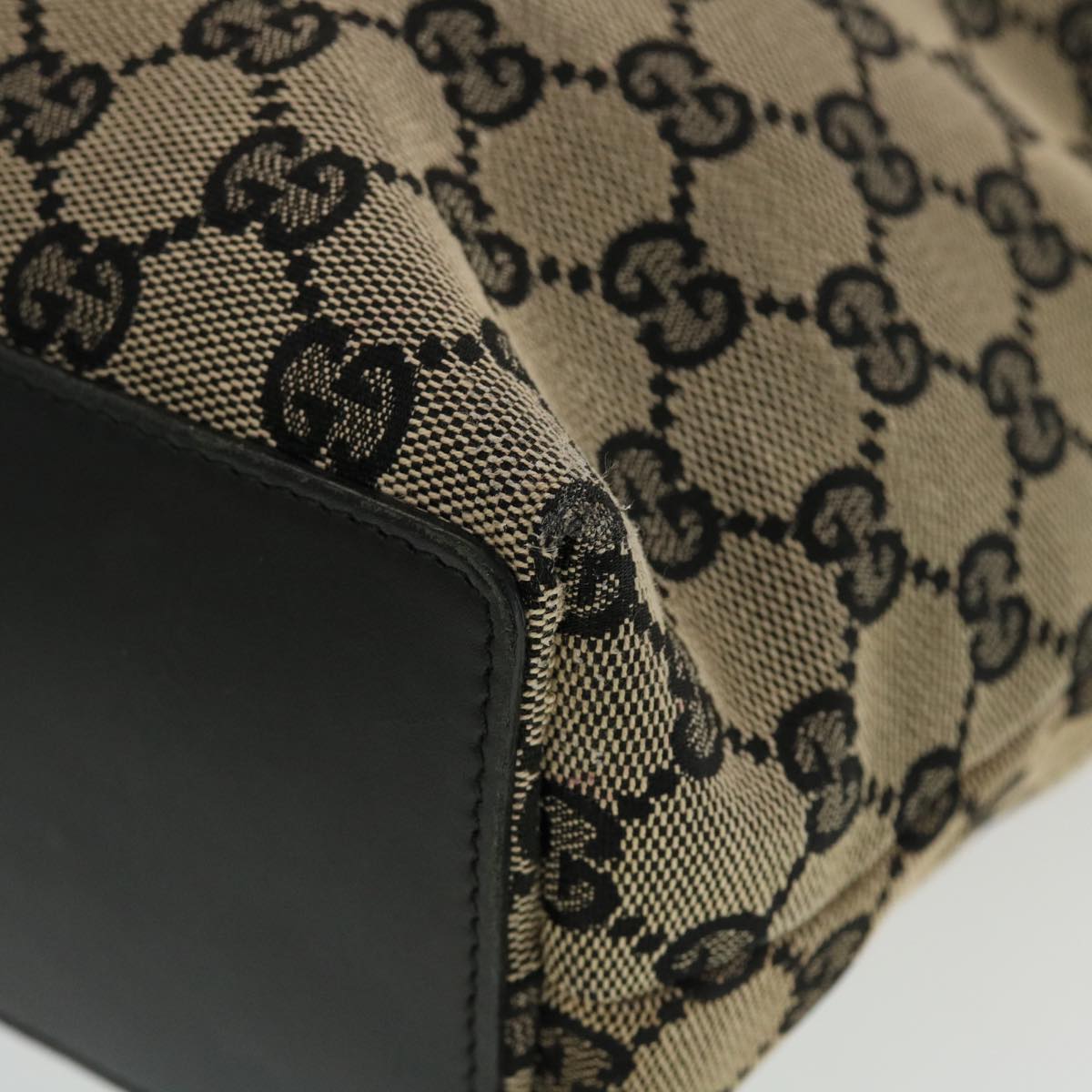 GUCCI GG Canvas Tote Bag Beige bs5659