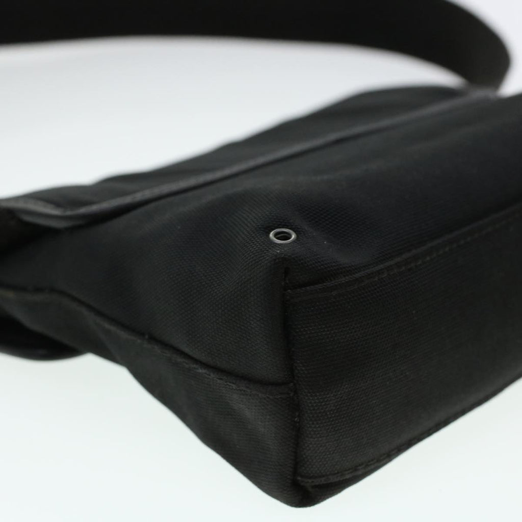 GUCCI Waist Bag Canvas Black 92543 bs5795