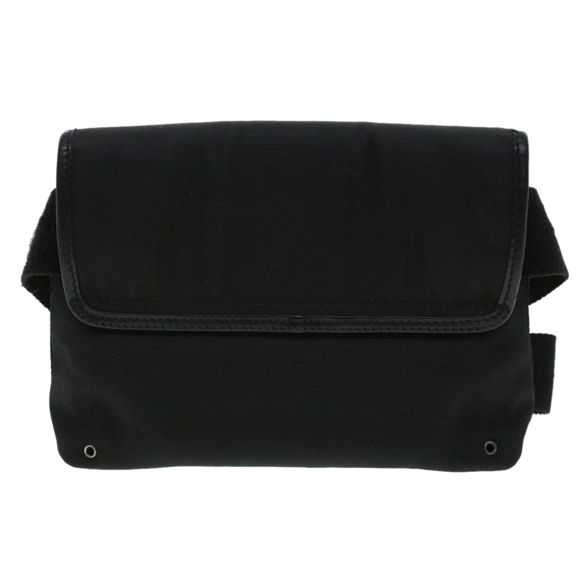 GUCCI Waist Bag Canvas Black 92543 bs5795