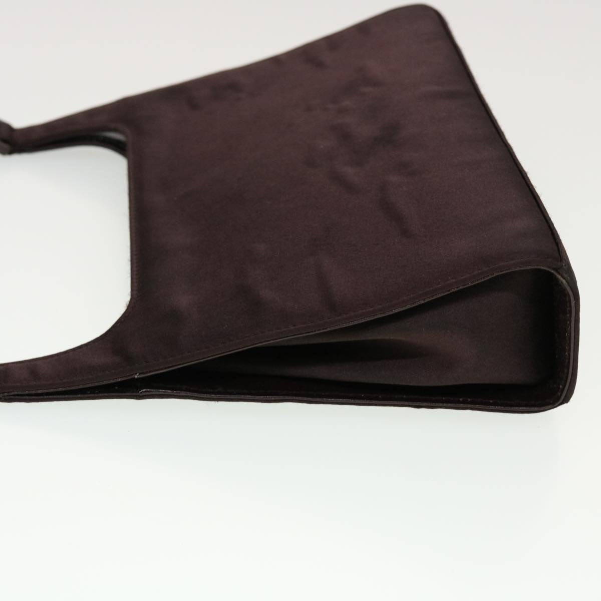 GUCCI Bamboo Shoulder Bag Satin Purple 000.0822 bs5803