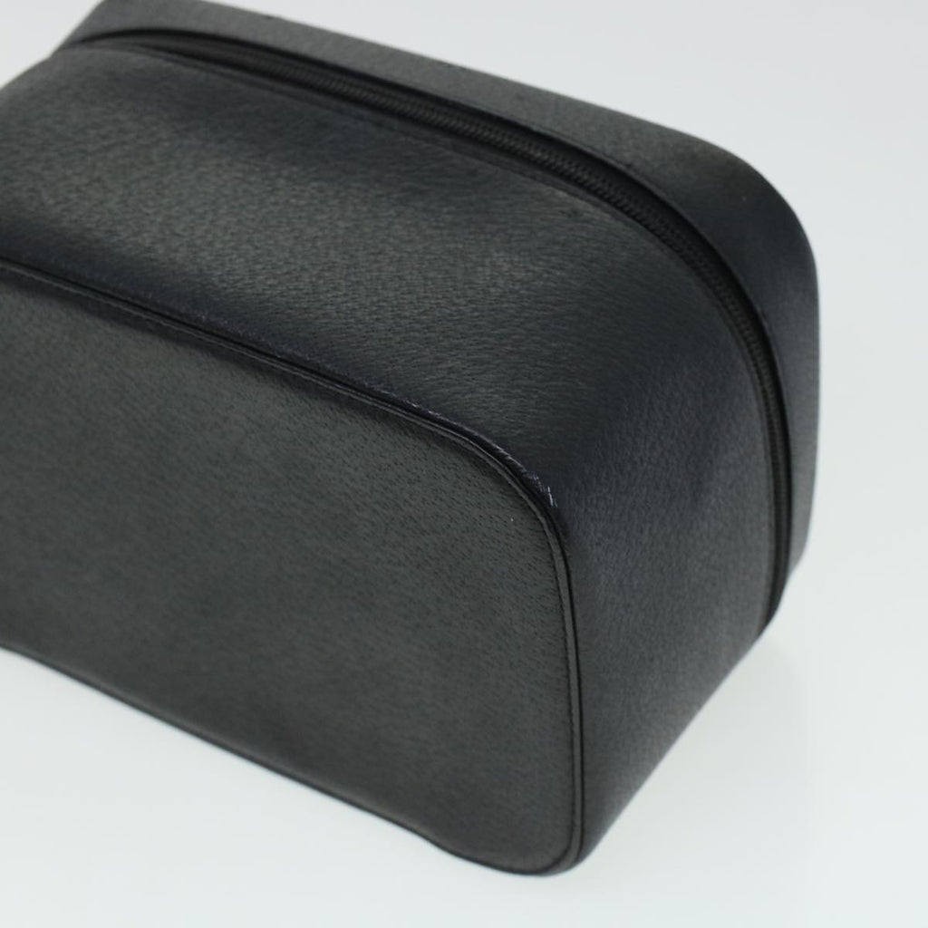 GUCCI Vanity Cosmetic Pouch Leather Black 039.1705.0710 bs5804