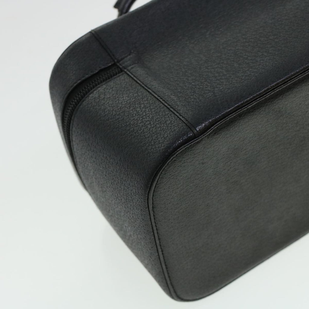 GUCCI Vanity Cosmetic Pouch Leather Black 039.1705.0710 bs5804