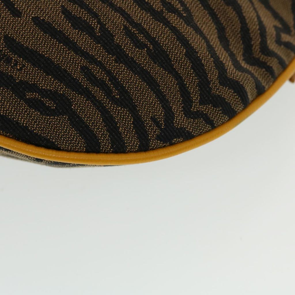 FENDI Shoulder Bag Canvas Brown bs5831
