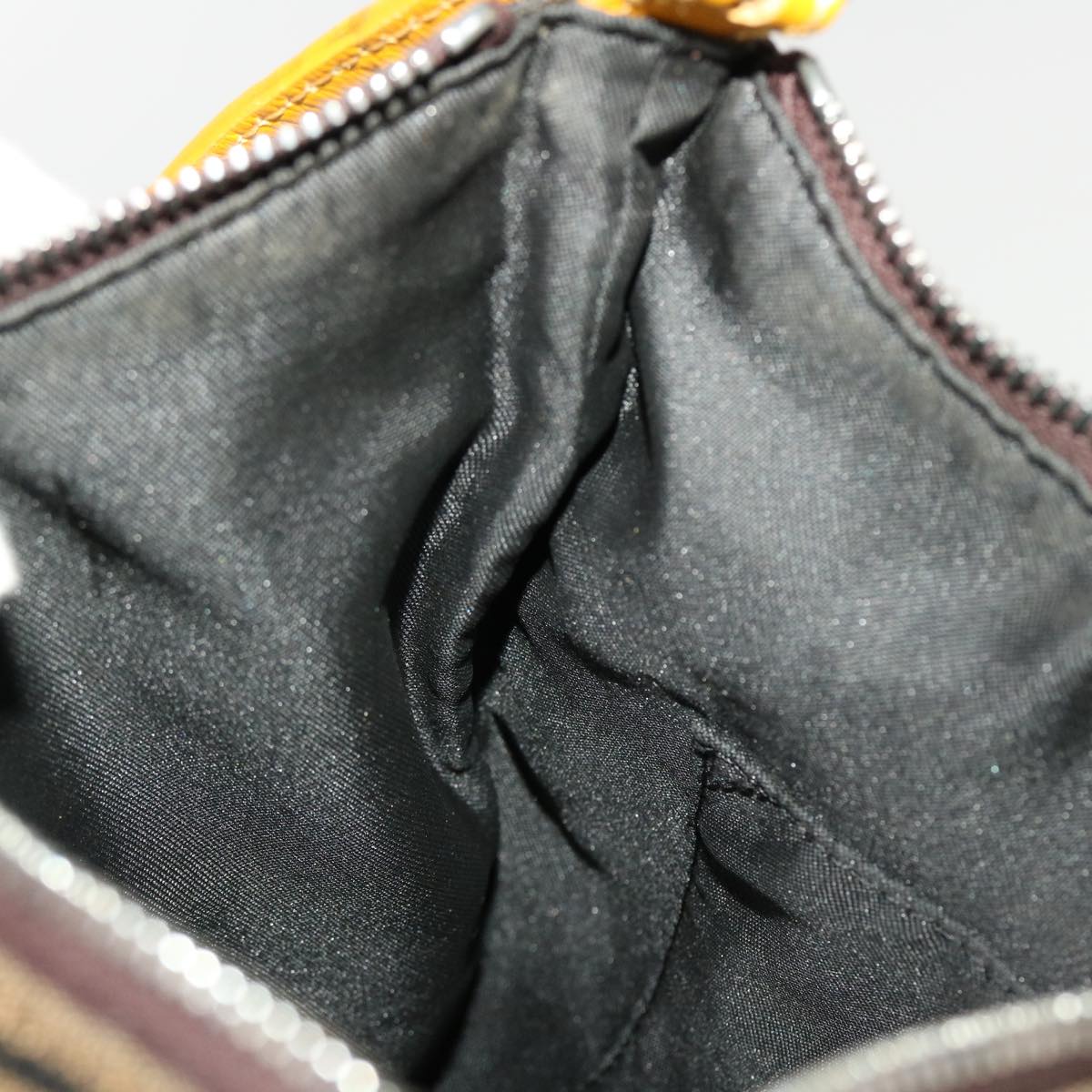 FENDI Shoulder Bag Canvas Brown bs5831