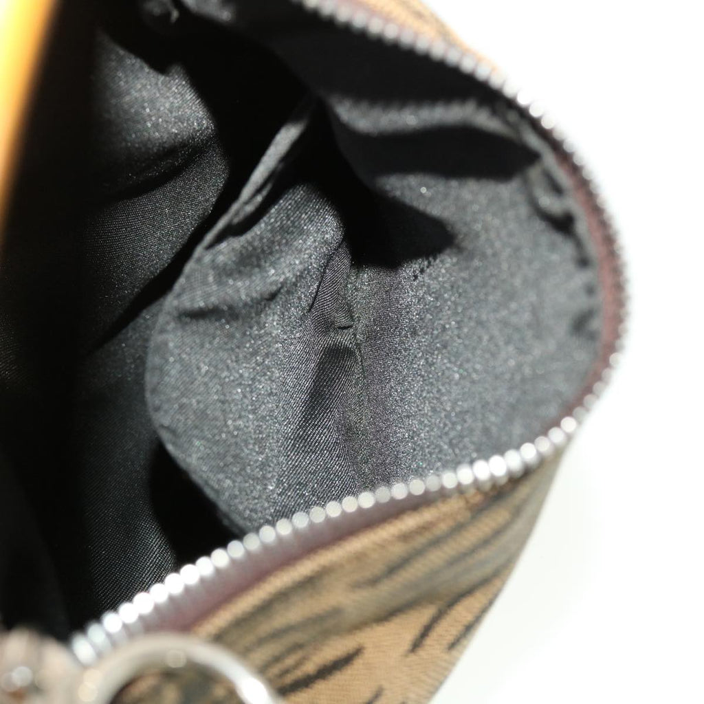 FENDI Shoulder Bag Canvas Brown bs5831
