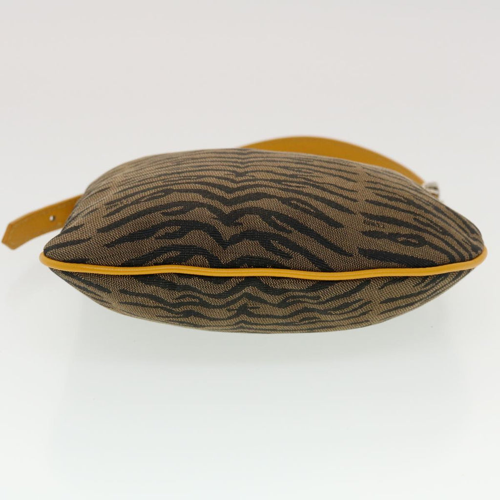 FENDI Shoulder Bag Canvas Brown bs5831