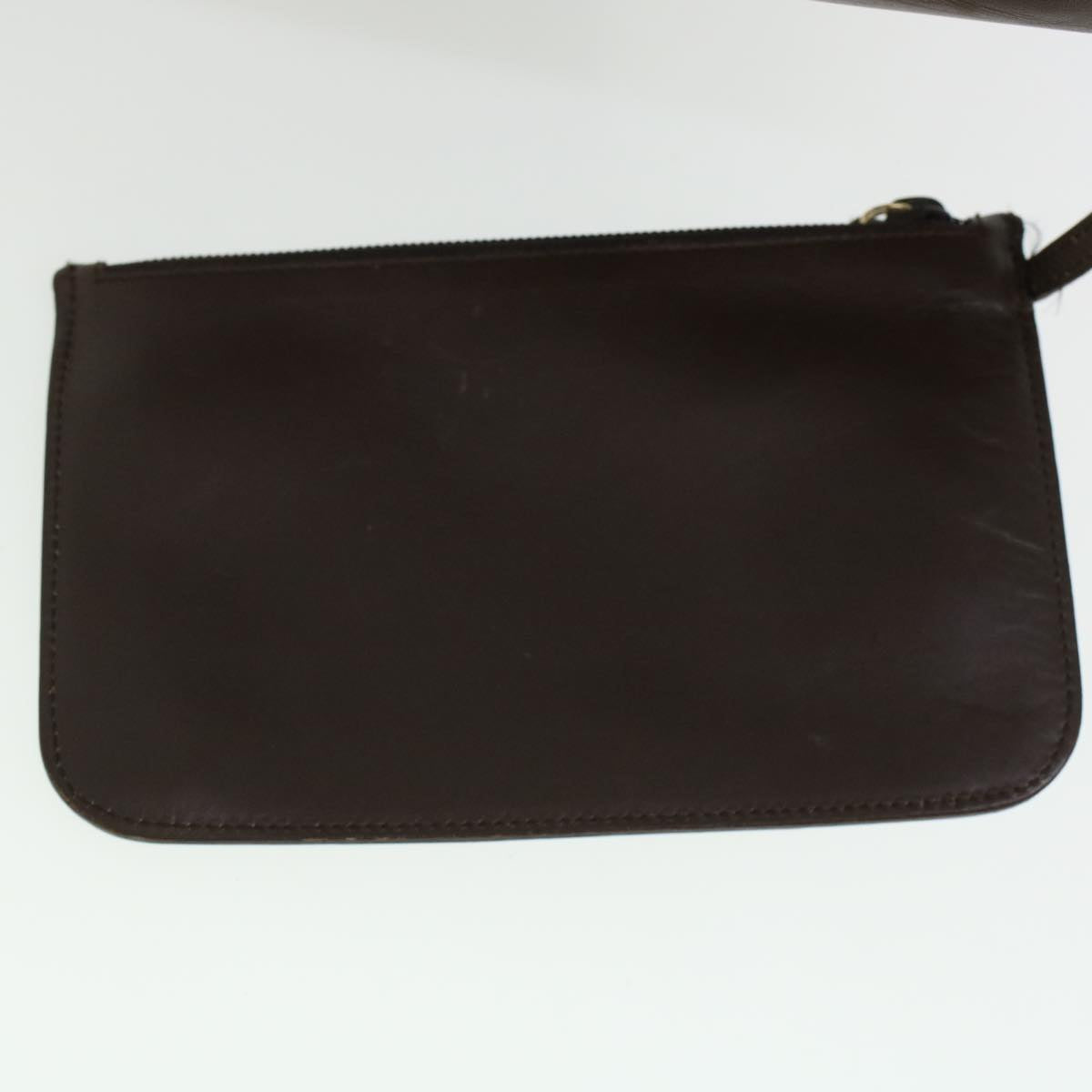 GUCCI Bamboo Shoulder Bag Leather Dark Brown bs5983