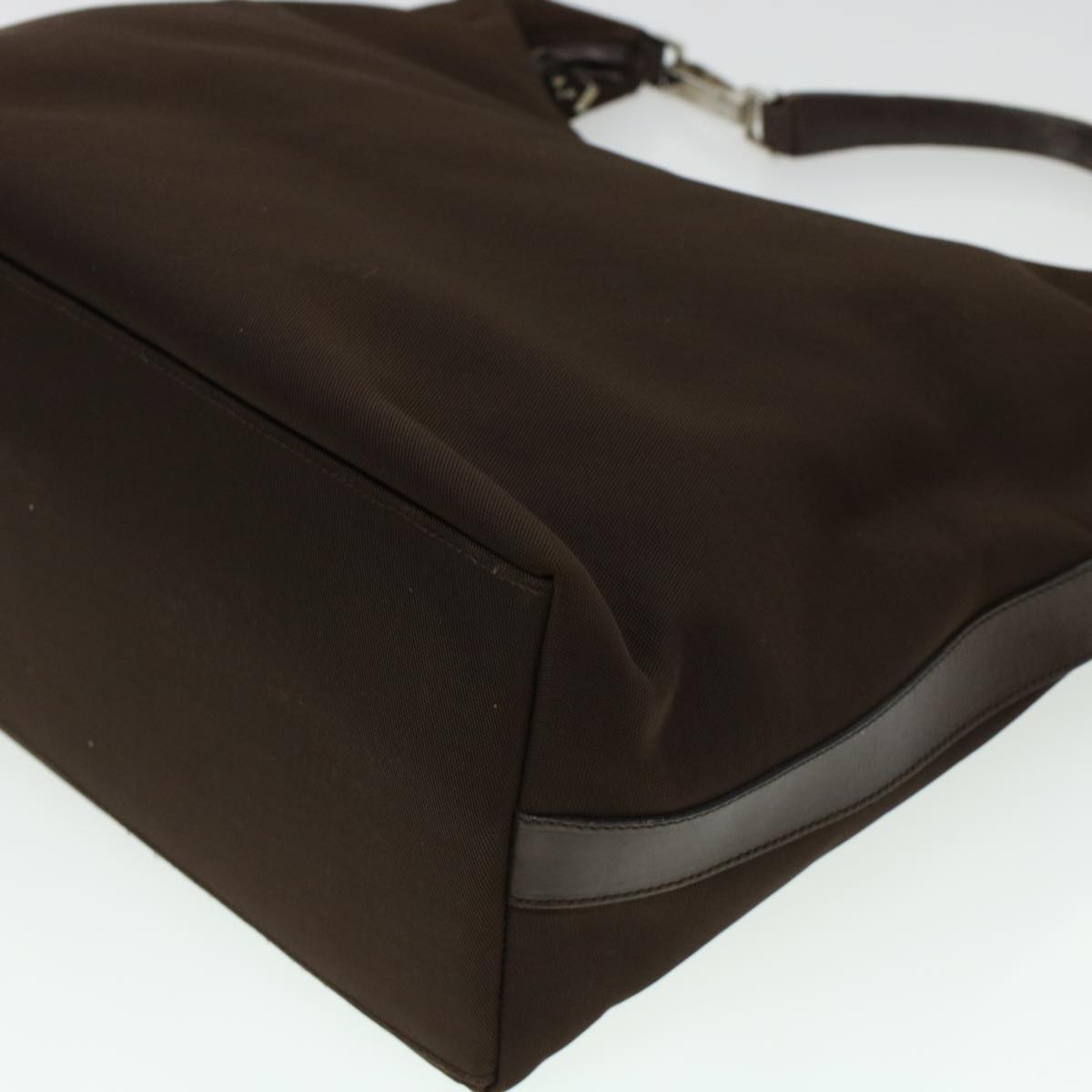 GUCCI Shoulder Bag Canvas Brown bs5991