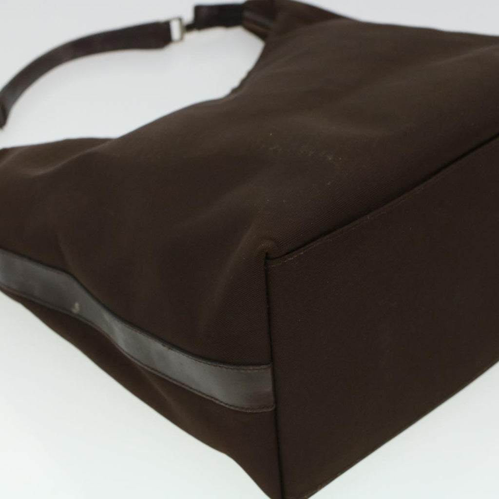 GUCCI Shoulder Bag Canvas Brown bs5991