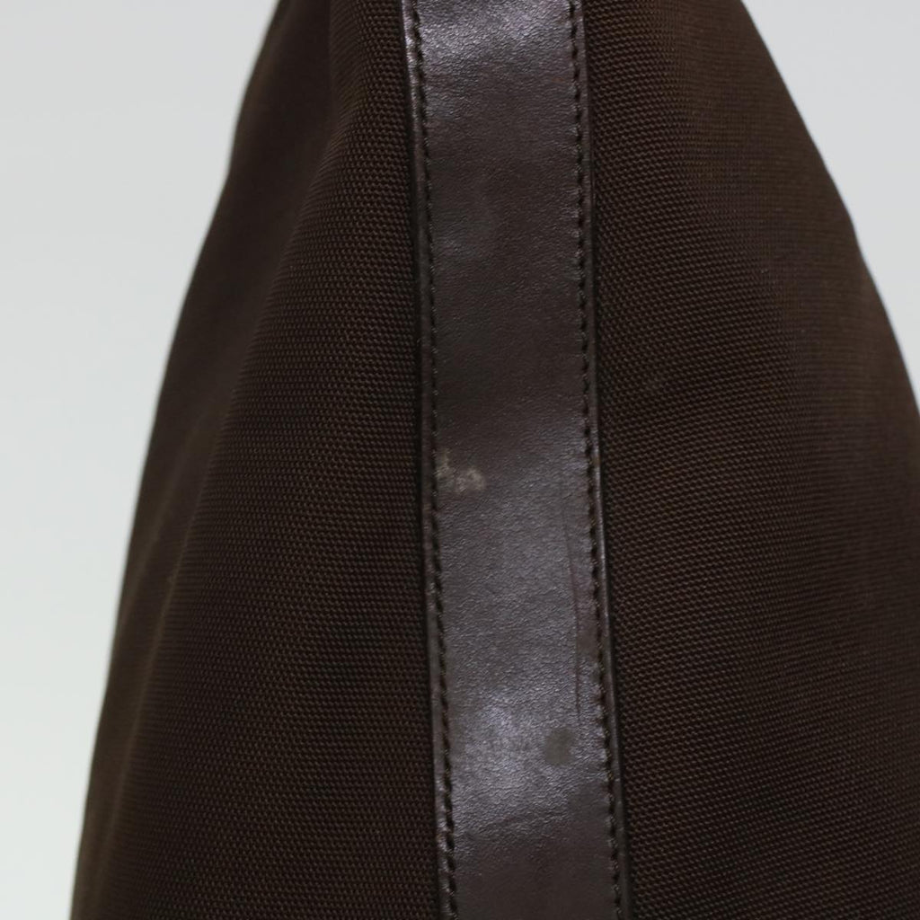 GUCCI Shoulder Bag Canvas Brown bs5991