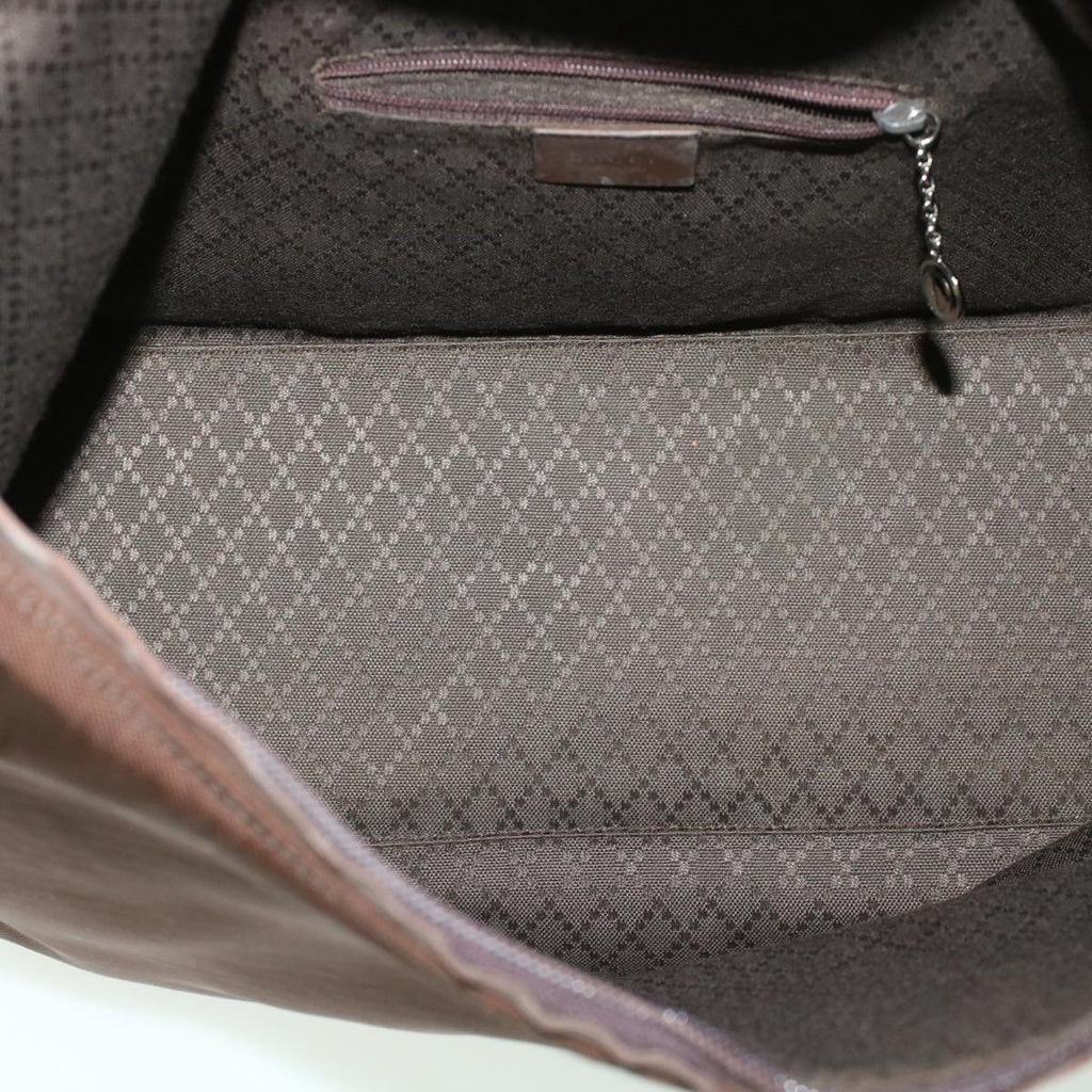 GUCCI Shoulder Bag Canvas Brown bs5991