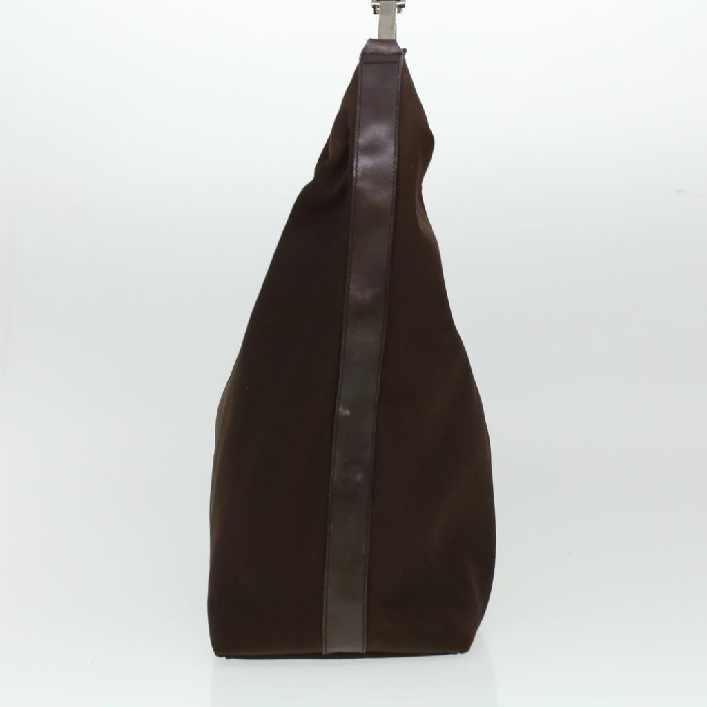 GUCCI Shoulder Bag Canvas Brown bs5991