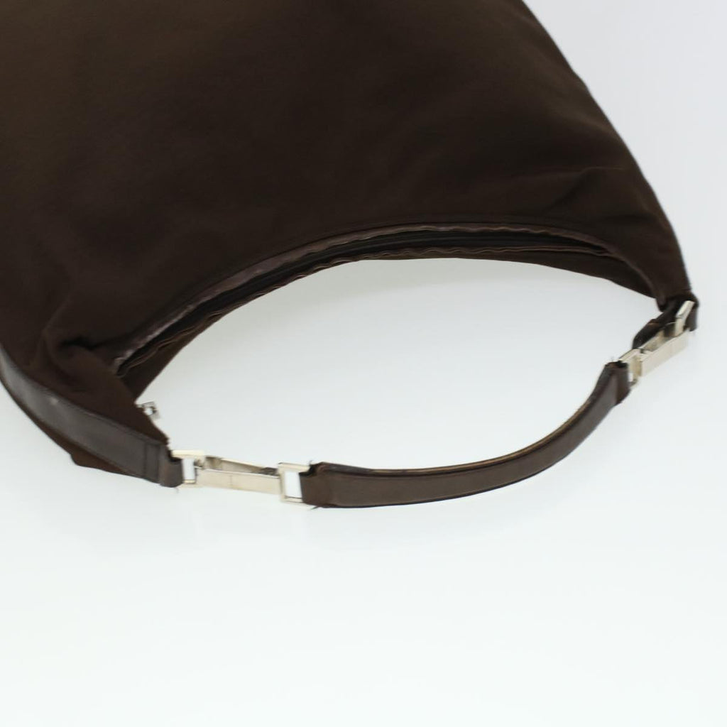 GUCCI Shoulder Bag Canvas Brown bs5991