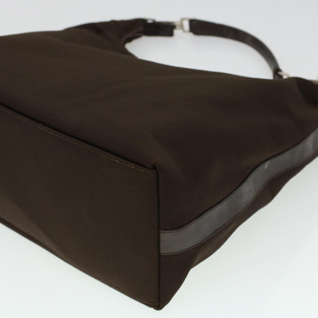 GUCCI Shoulder Bag Canvas Brown bs5991