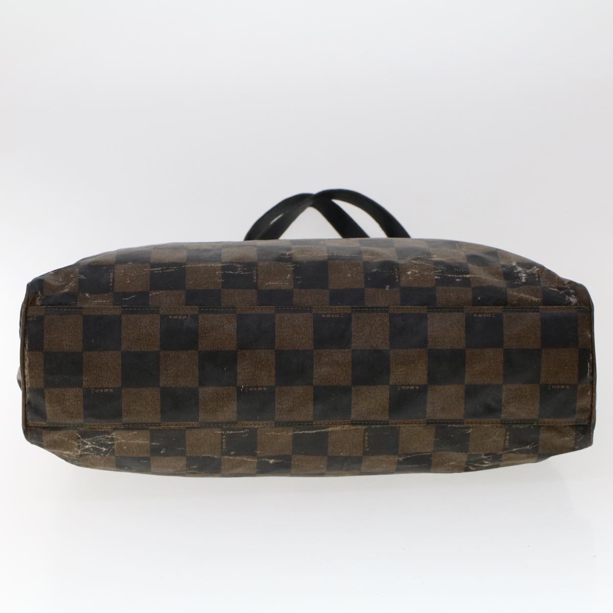 FENDI Pecan Canvas Hand Bag Shoulder Bag Nylon 4Set Brown Black bs6444