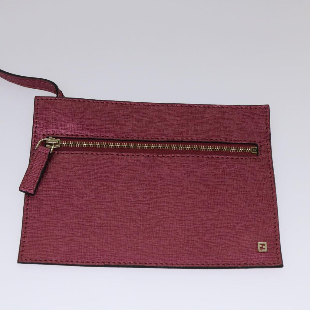 FENDI Tote Bag Leather Pink bs6445