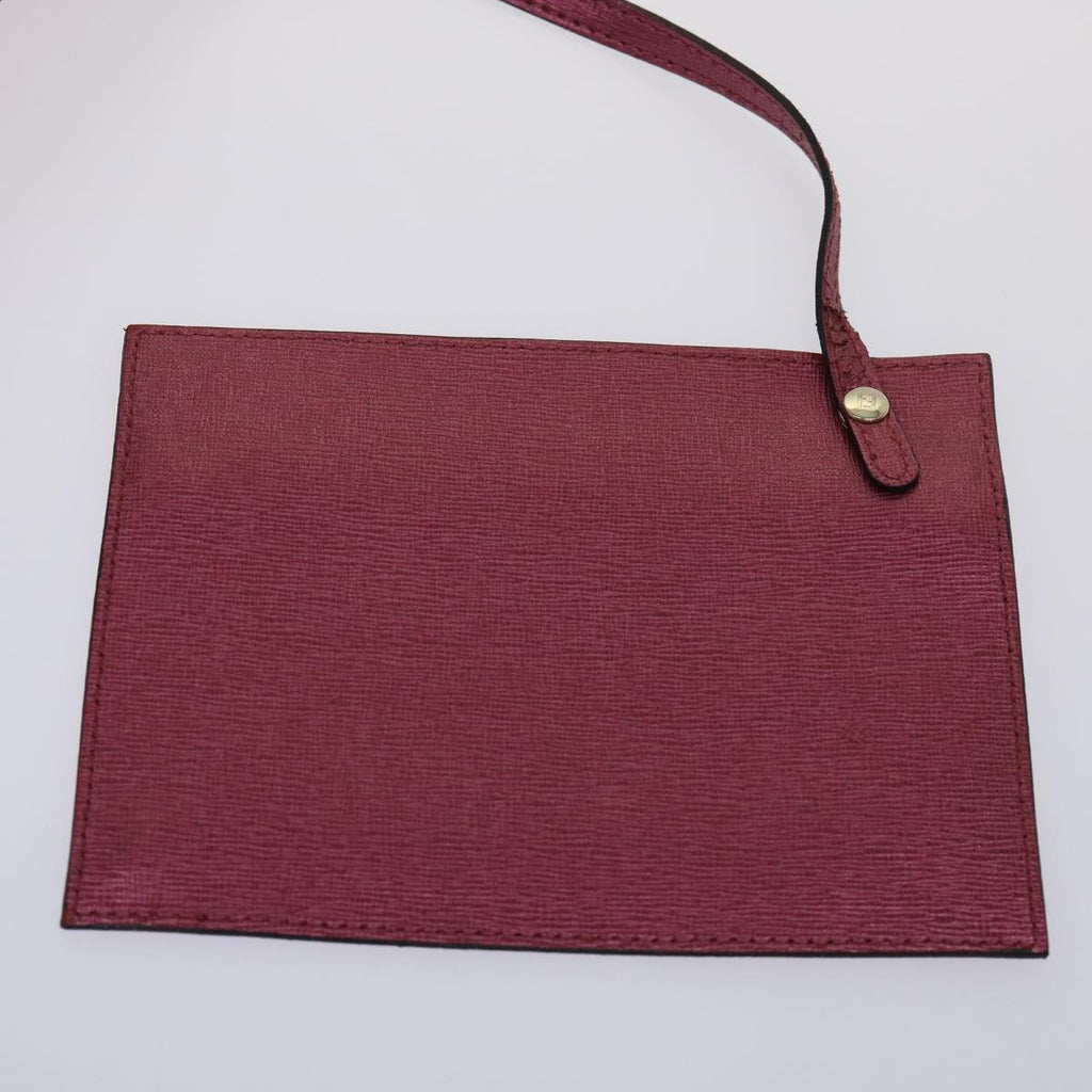 FENDI Tote Bag Leather Pink bs6445