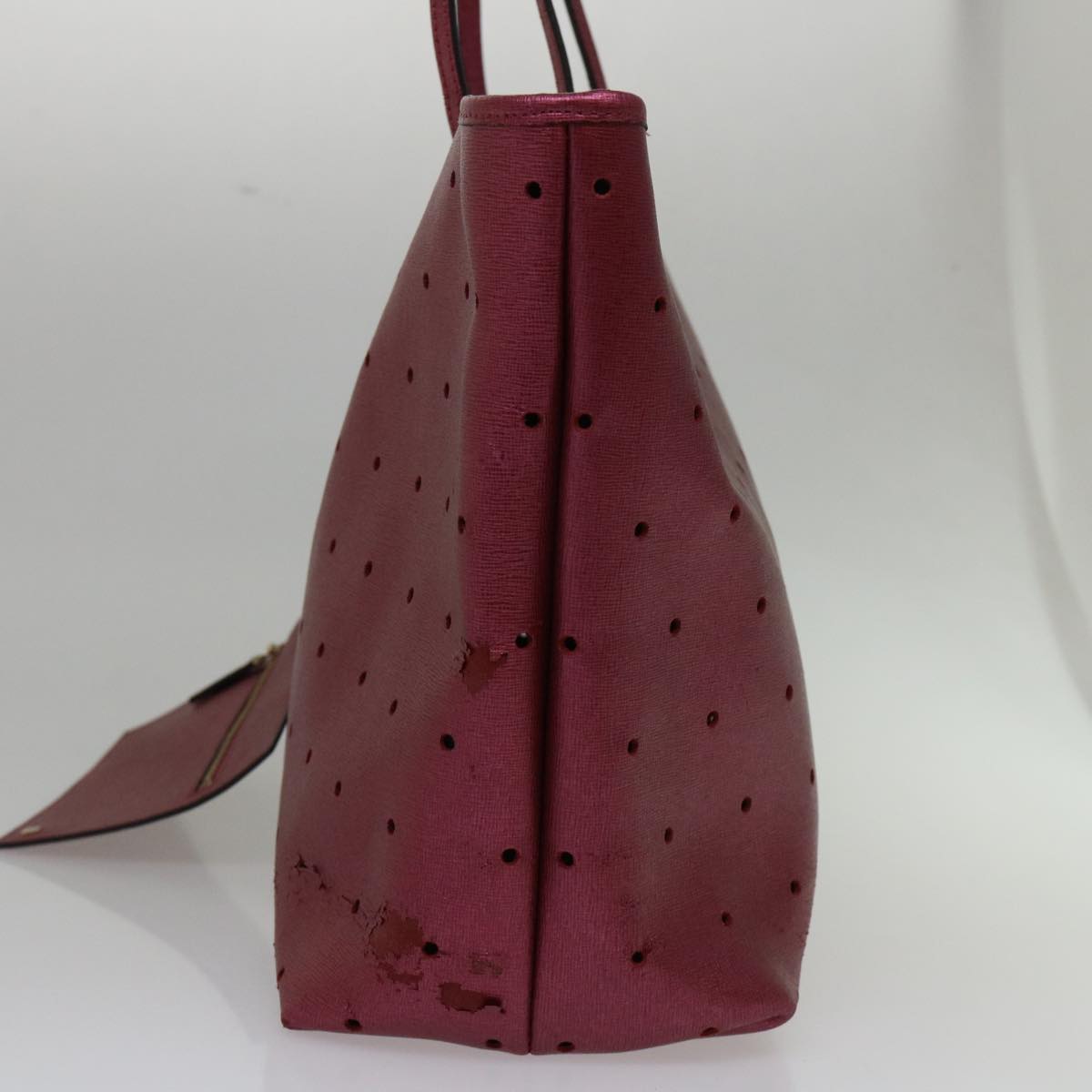 FENDI Tote Bag Leather Pink bs6445